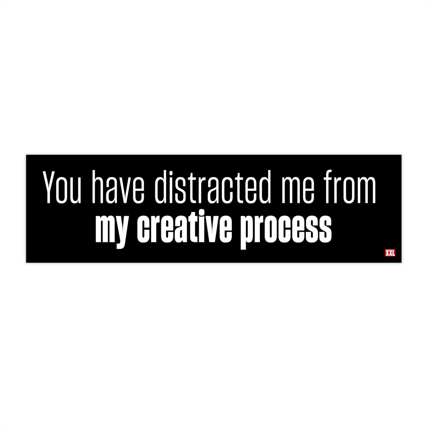 Creative Process Bumper Sticker