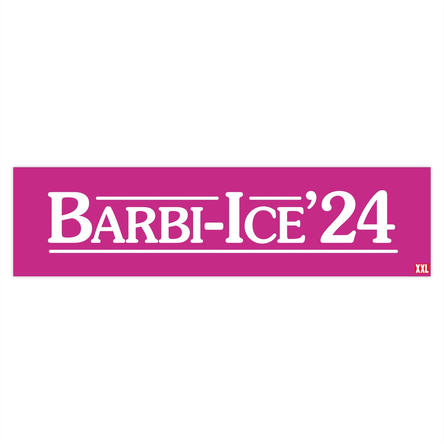 Barbie-Ice '24 Bumper Sticker