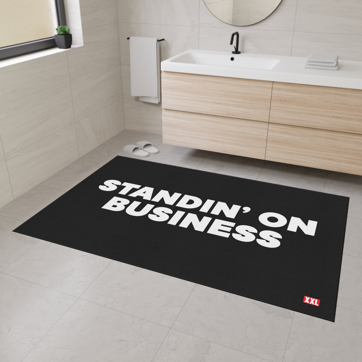 Standin' on Business Floor Mat