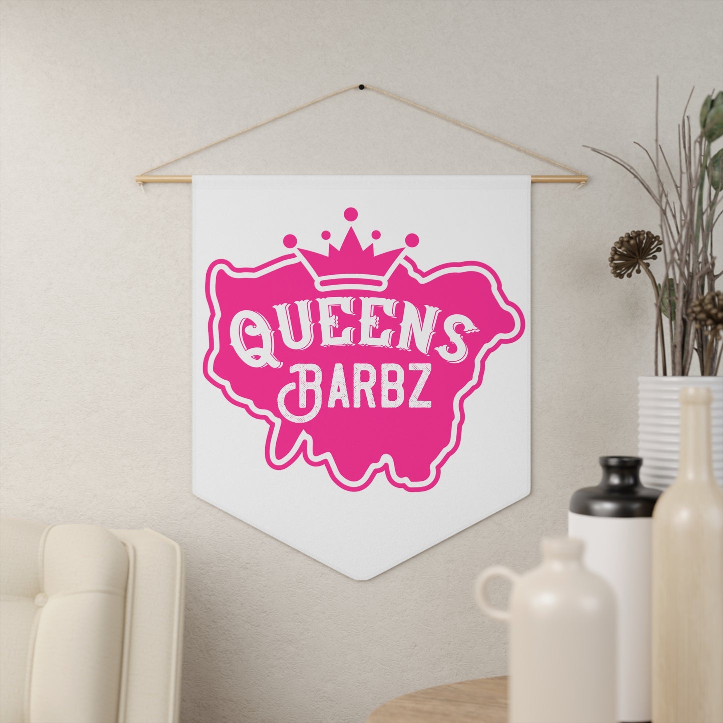 Queens Barbz Pennant