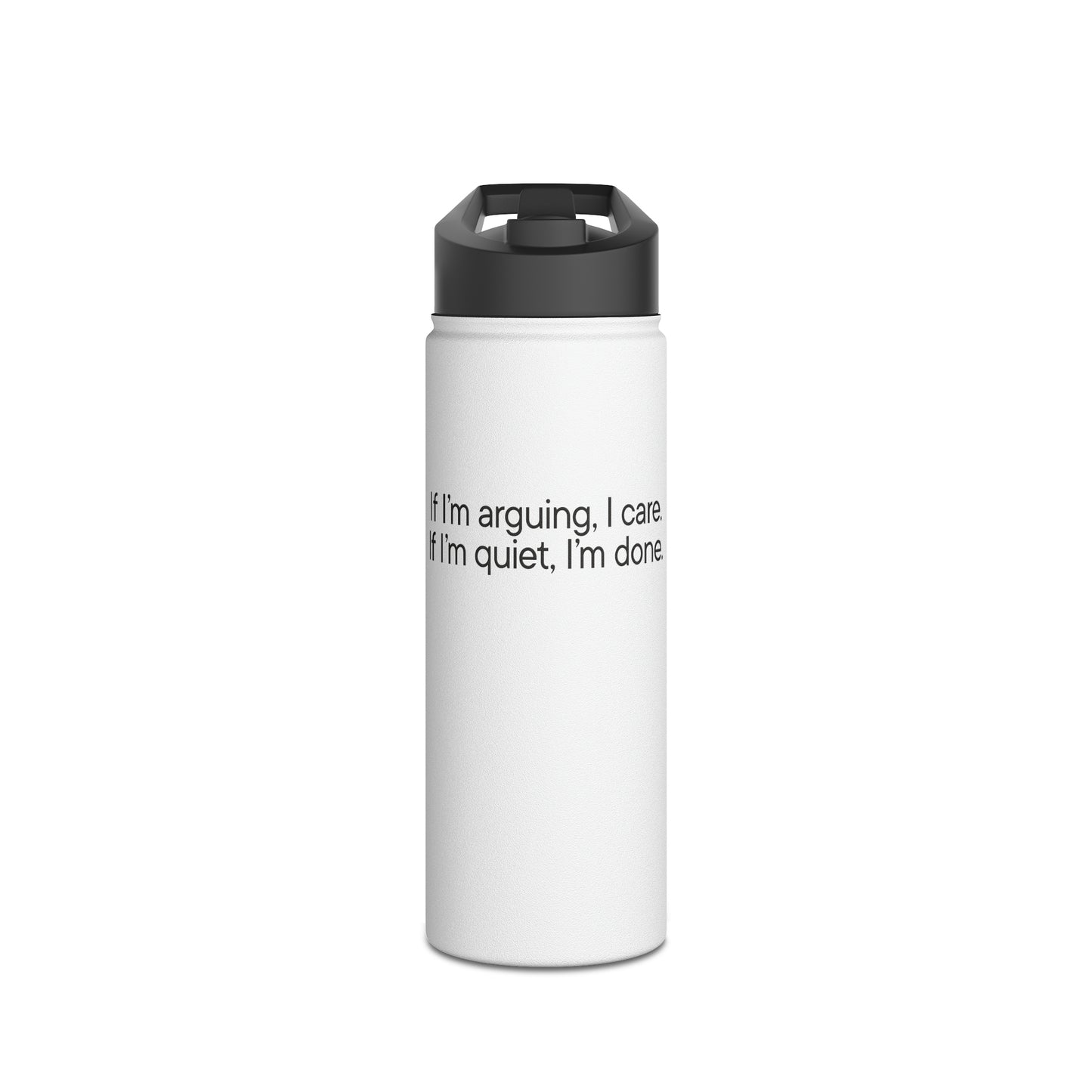 Arguing Water Bottle