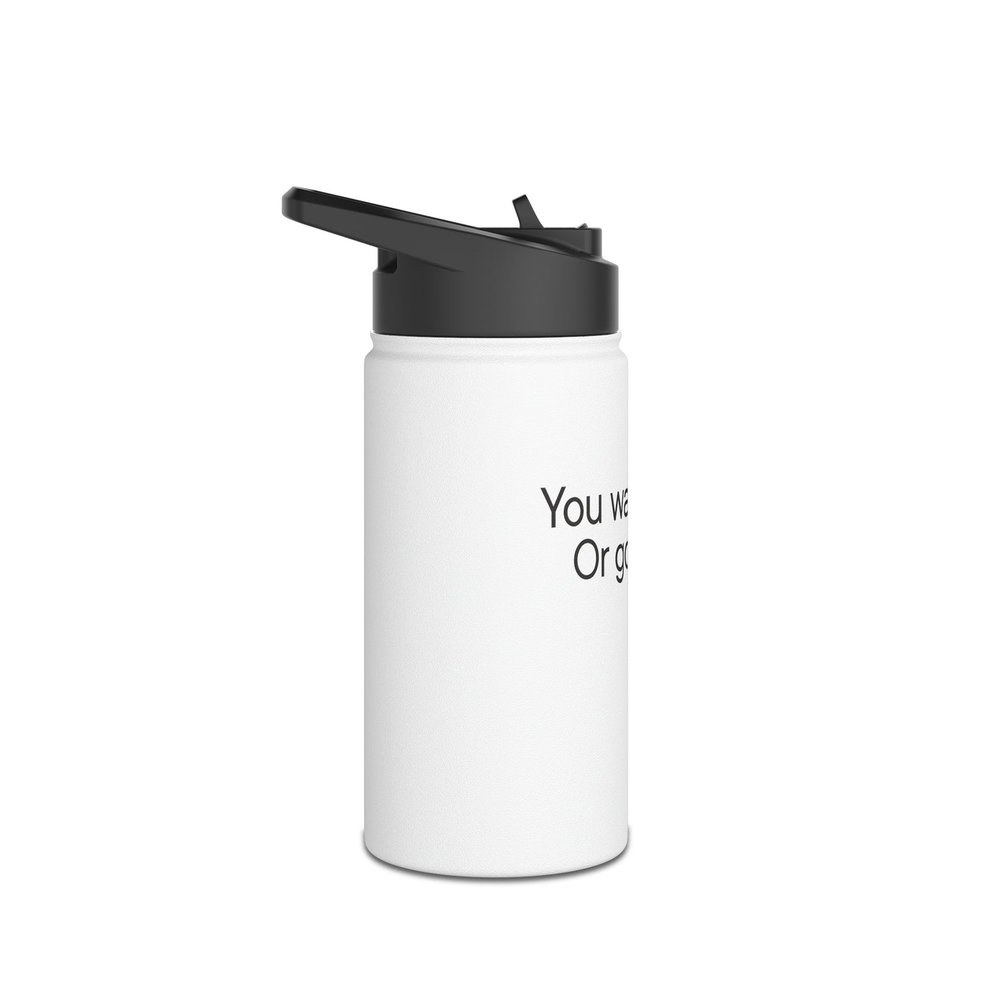 Talk or War Water Bottle