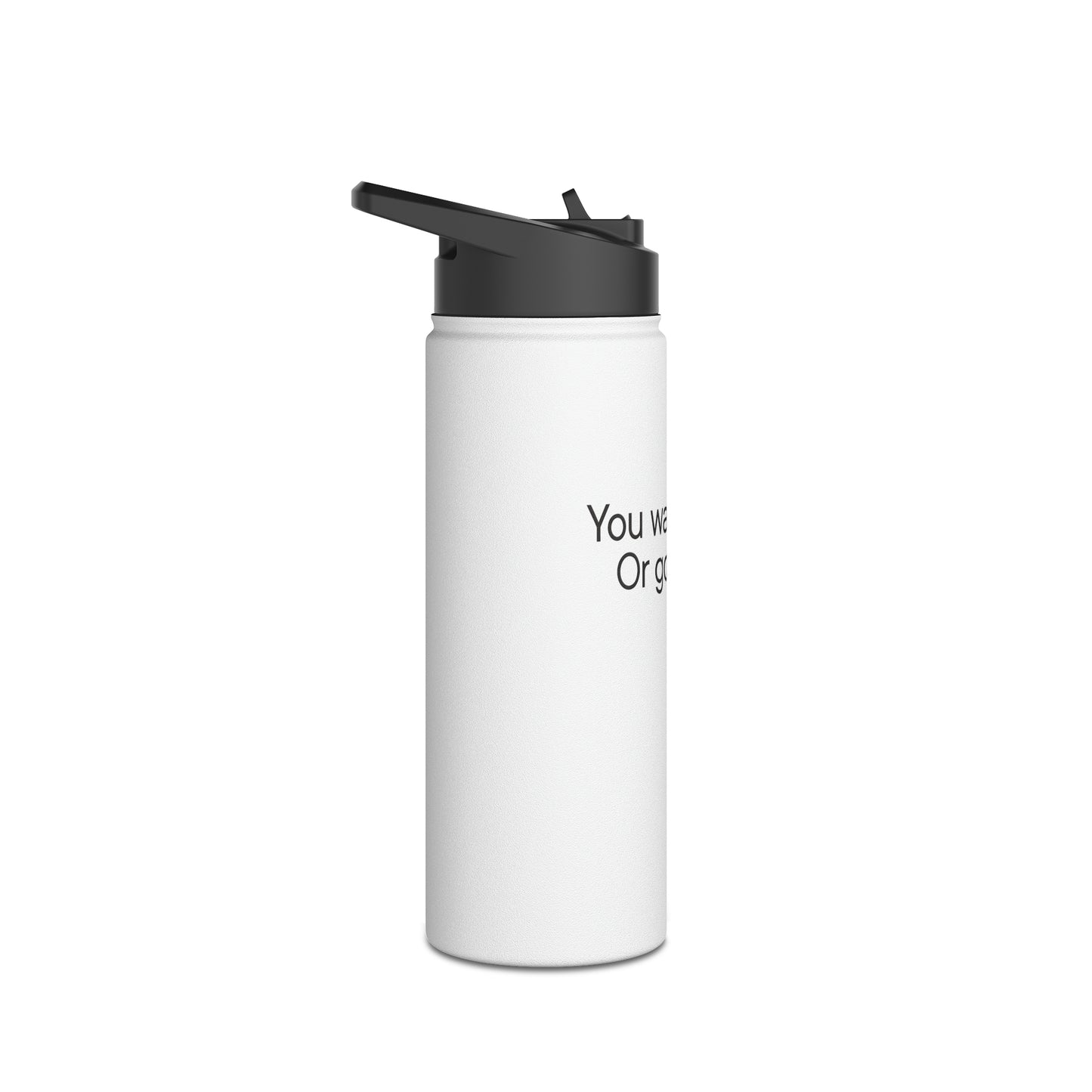 Talk or War Water Bottle