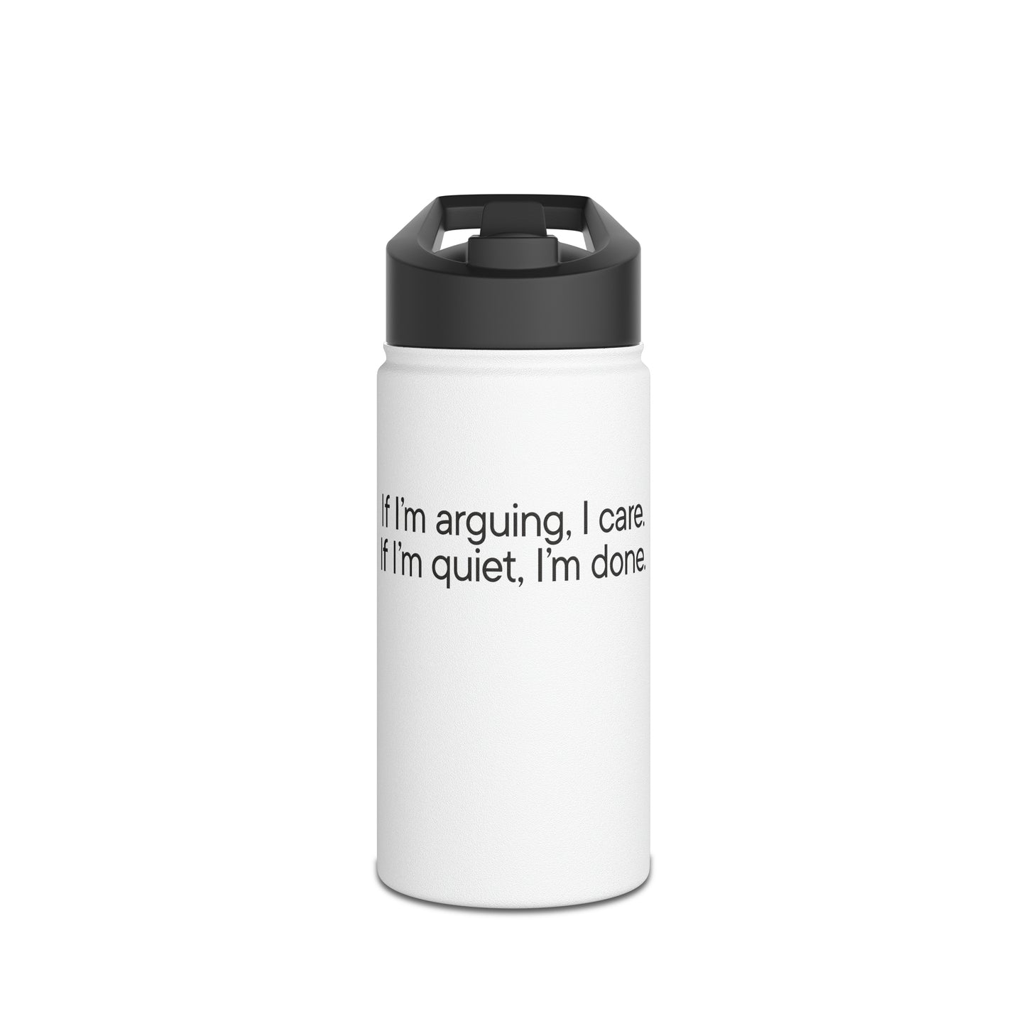 Arguing Water Bottle