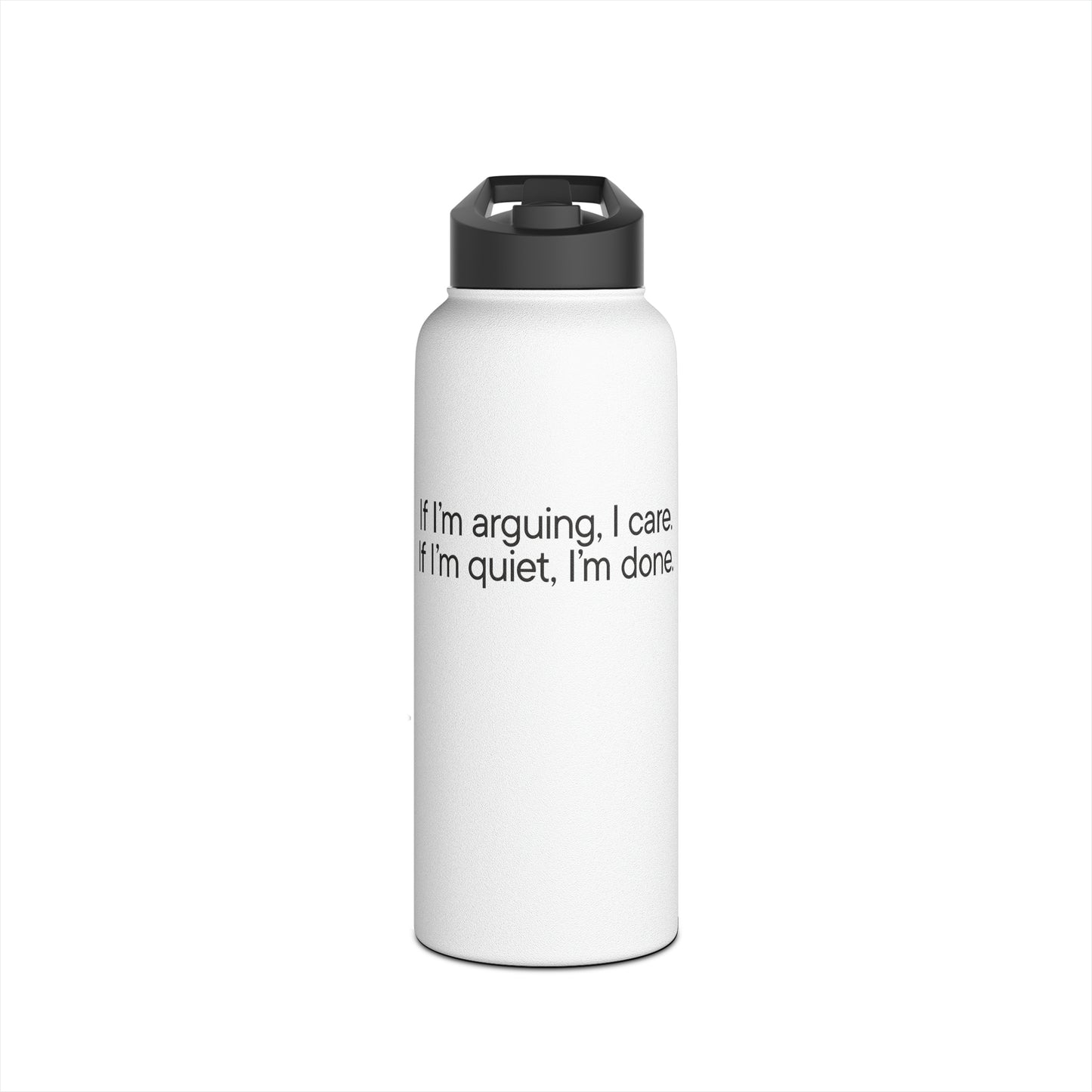 Arguing Water Bottle