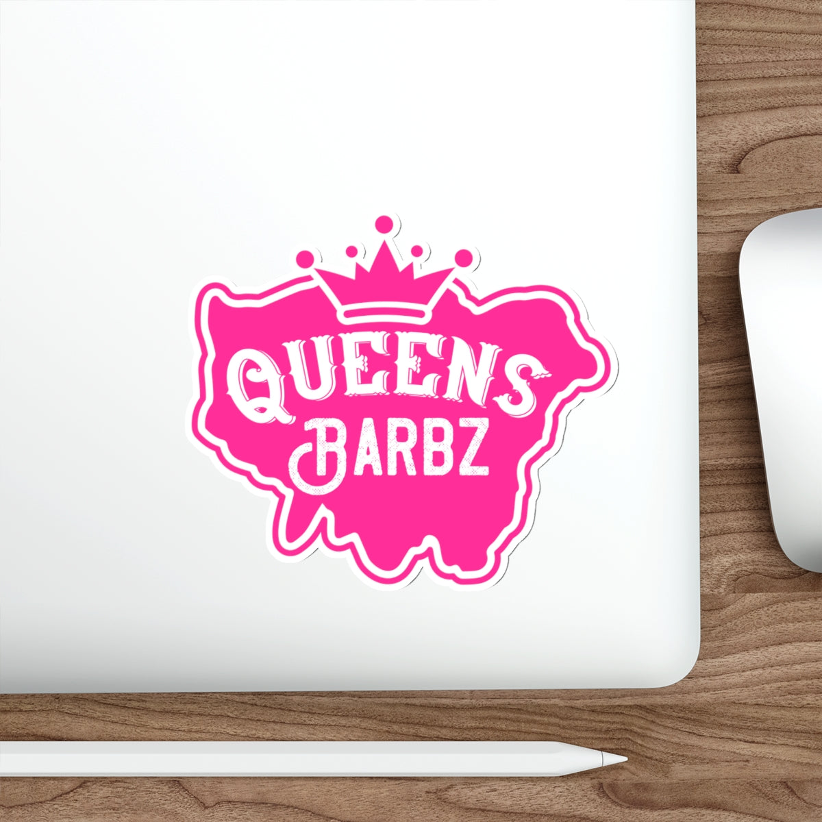 Queens Barbz Sticker