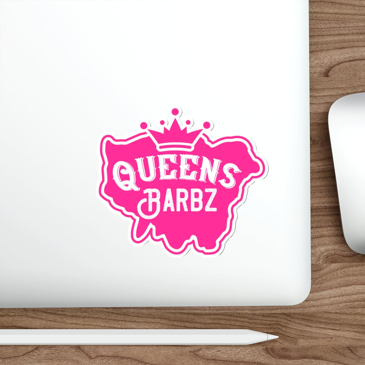 Queens Barbz Sticker