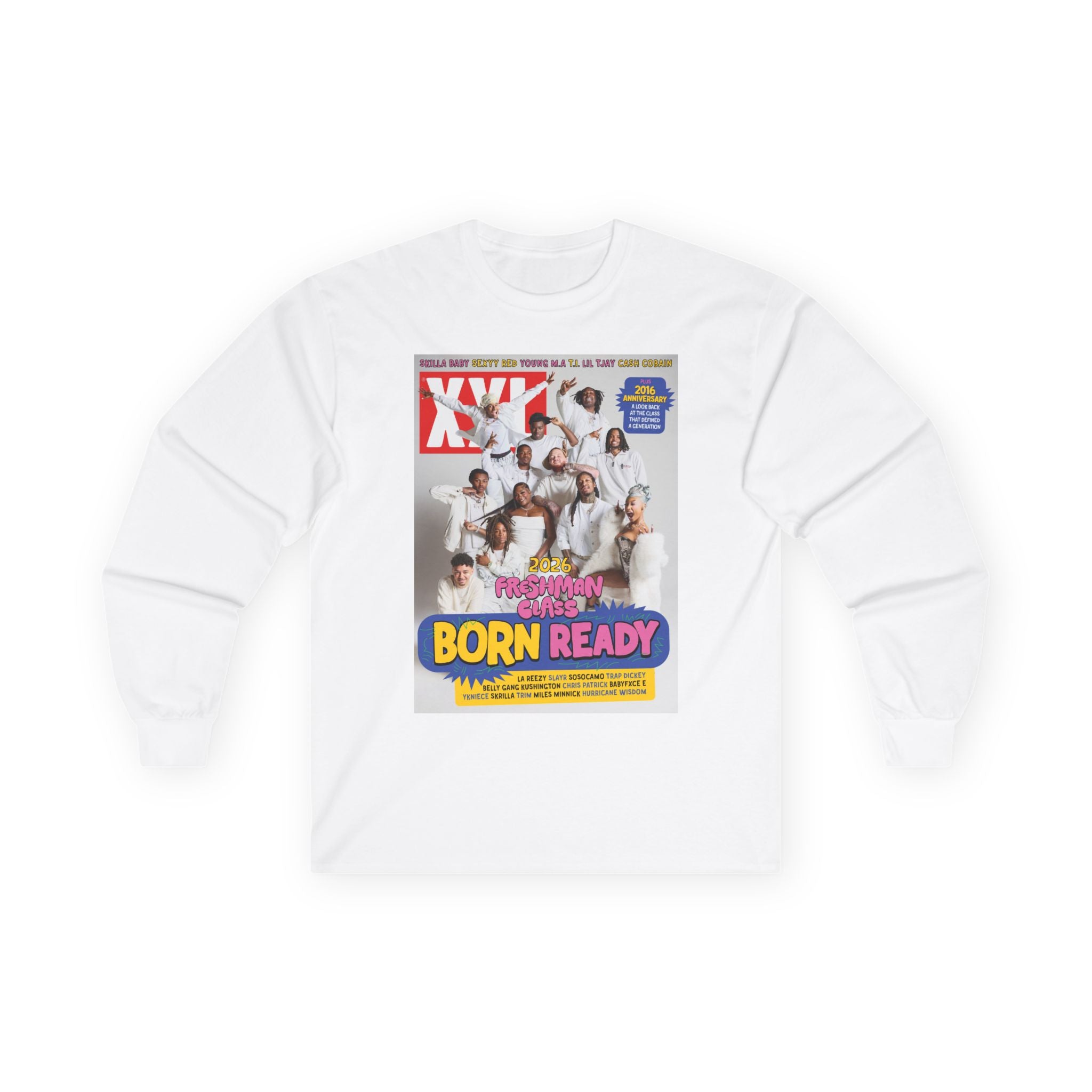 XXL Magazine Freshman Class 2026 Cover Long Sleeve Tee – XXL Shop
