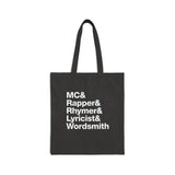 MC & Rapper Tote Bag