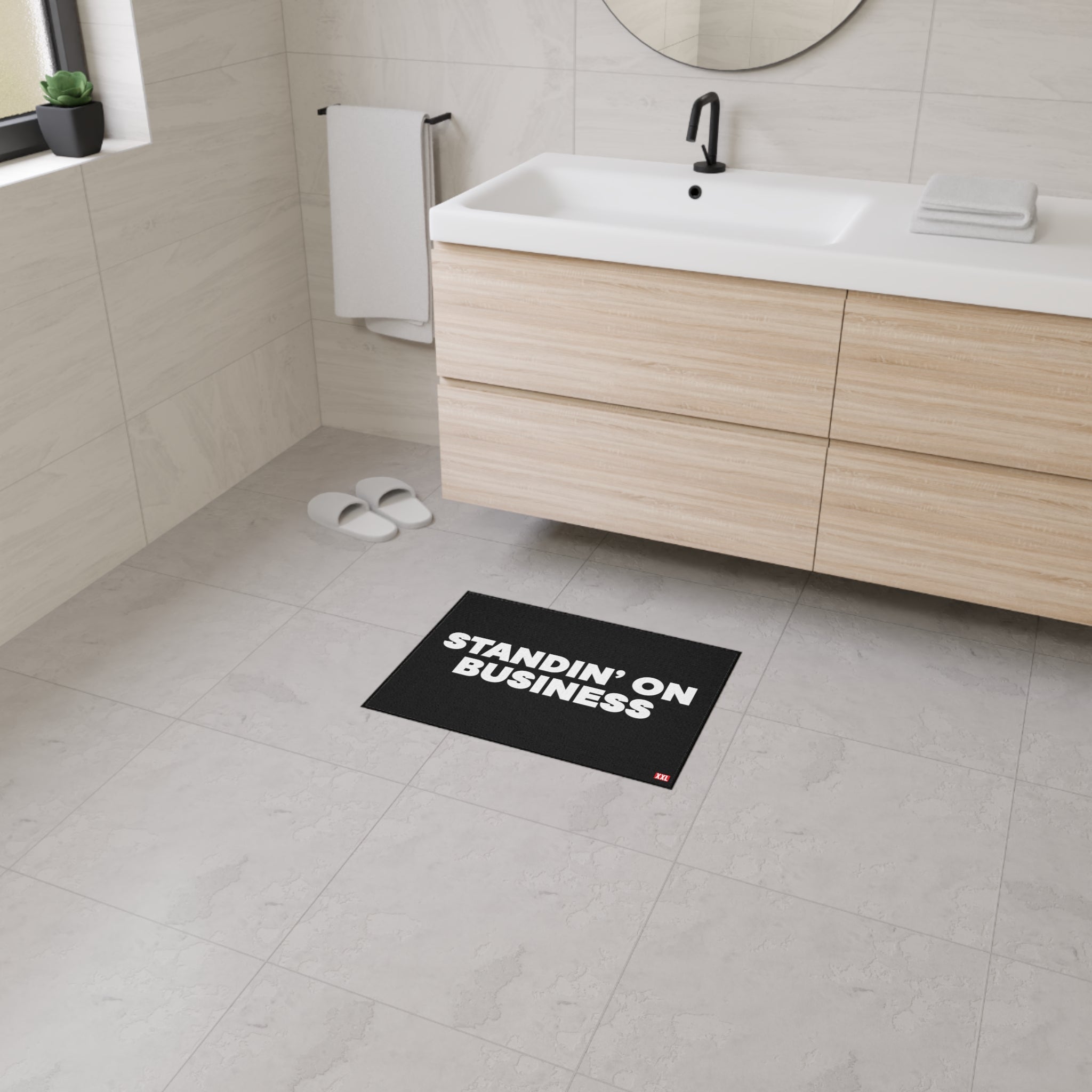 Standin' on Business Floor Mat