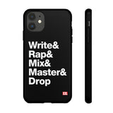 Write & Rap Phone Cases