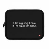 Arguing Laptop Sleeve