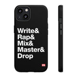 Write & Rap Phone Cases
