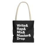Write & Rap Tote Bag