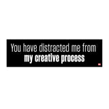 Creative Process Bumper Sticker
