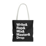 Write & Rap Tote Bag