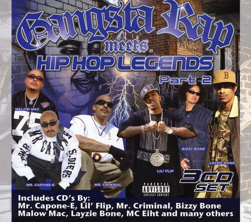 Gangsta Rap Meets Hip-Hop Legends 2 / Various - Gangsta Rap Meets Hip-hop Legends [Pt. 2]
