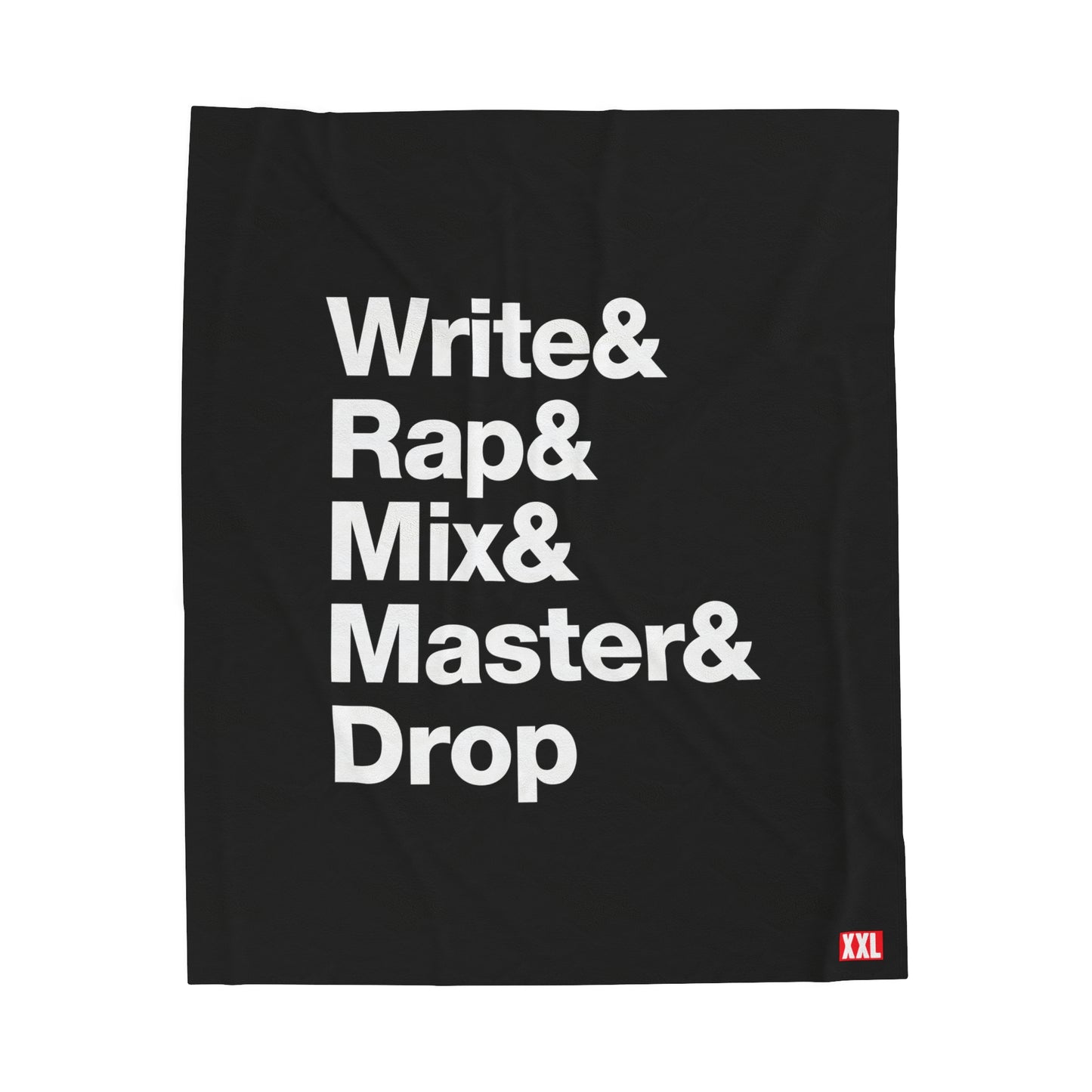 Write & Rap Plush Blanket