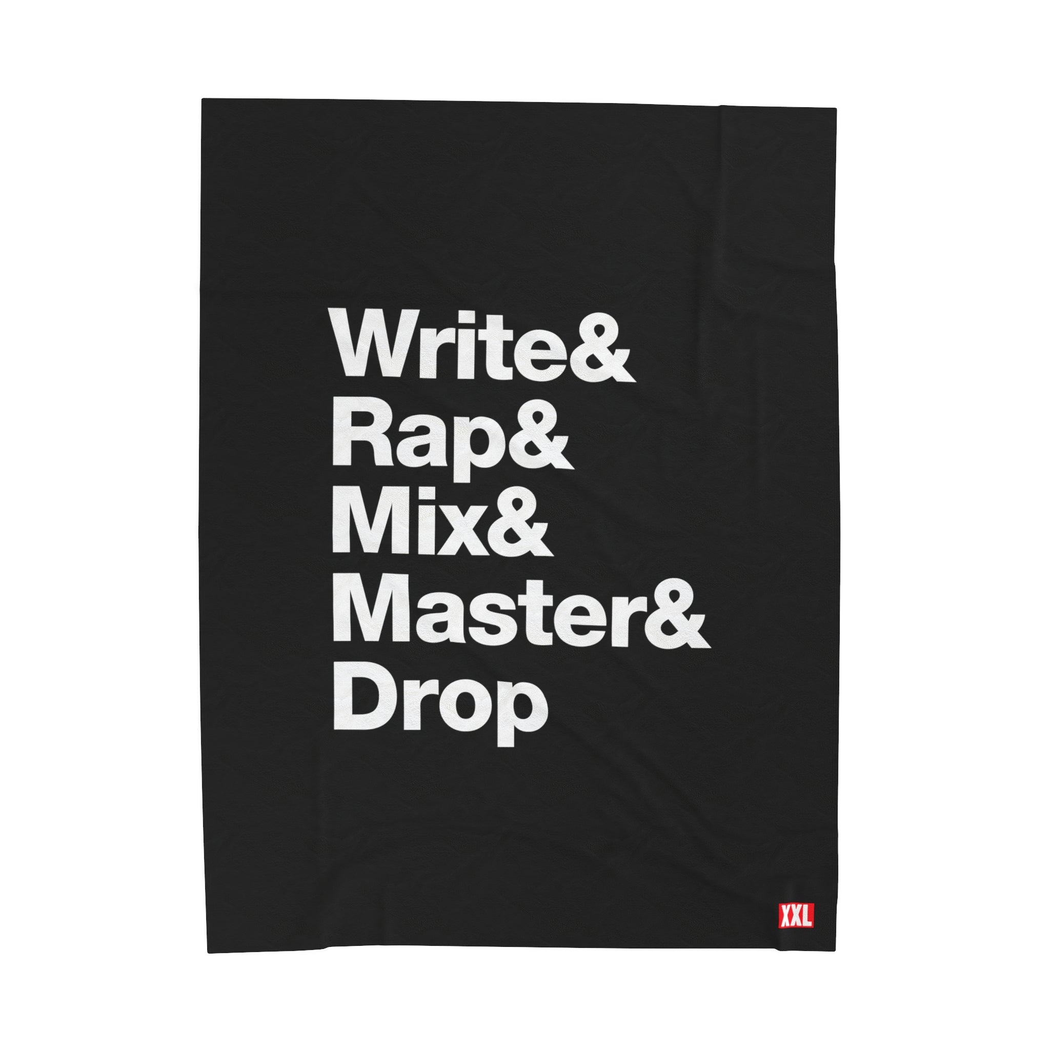 Write & Rap Plush Blanket
