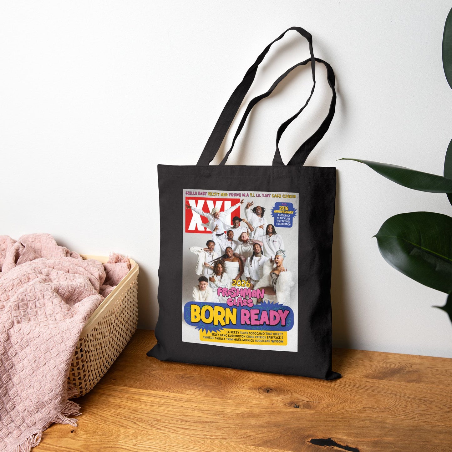 XXL Magazine Freshman Class 2026 Cover Canvas Tote Bag