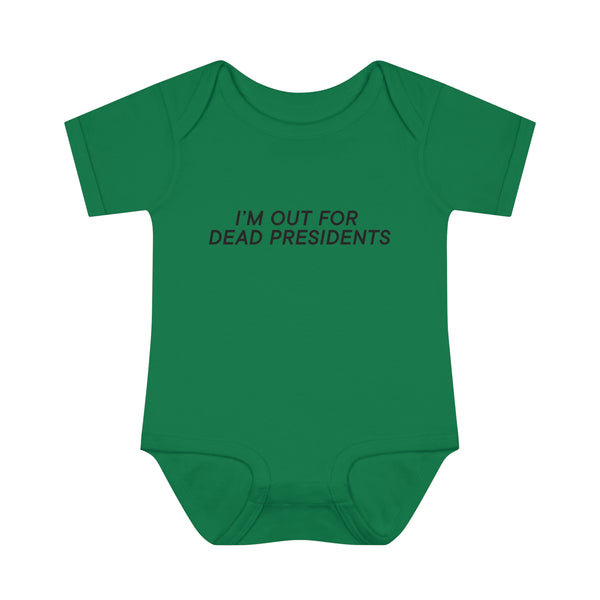 Dead Presidents Onesie