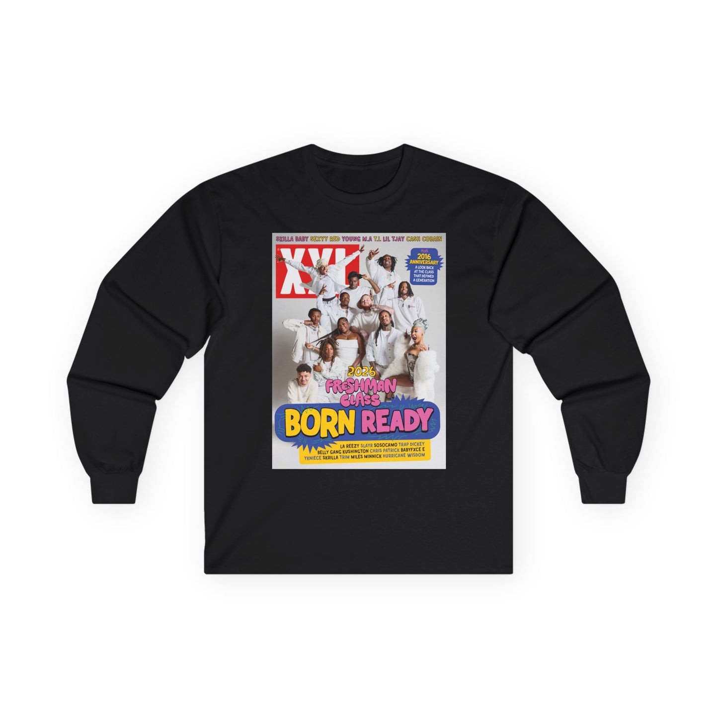 XXL Magazine Freshman Class 2026 Cover Long Sleeve Tee