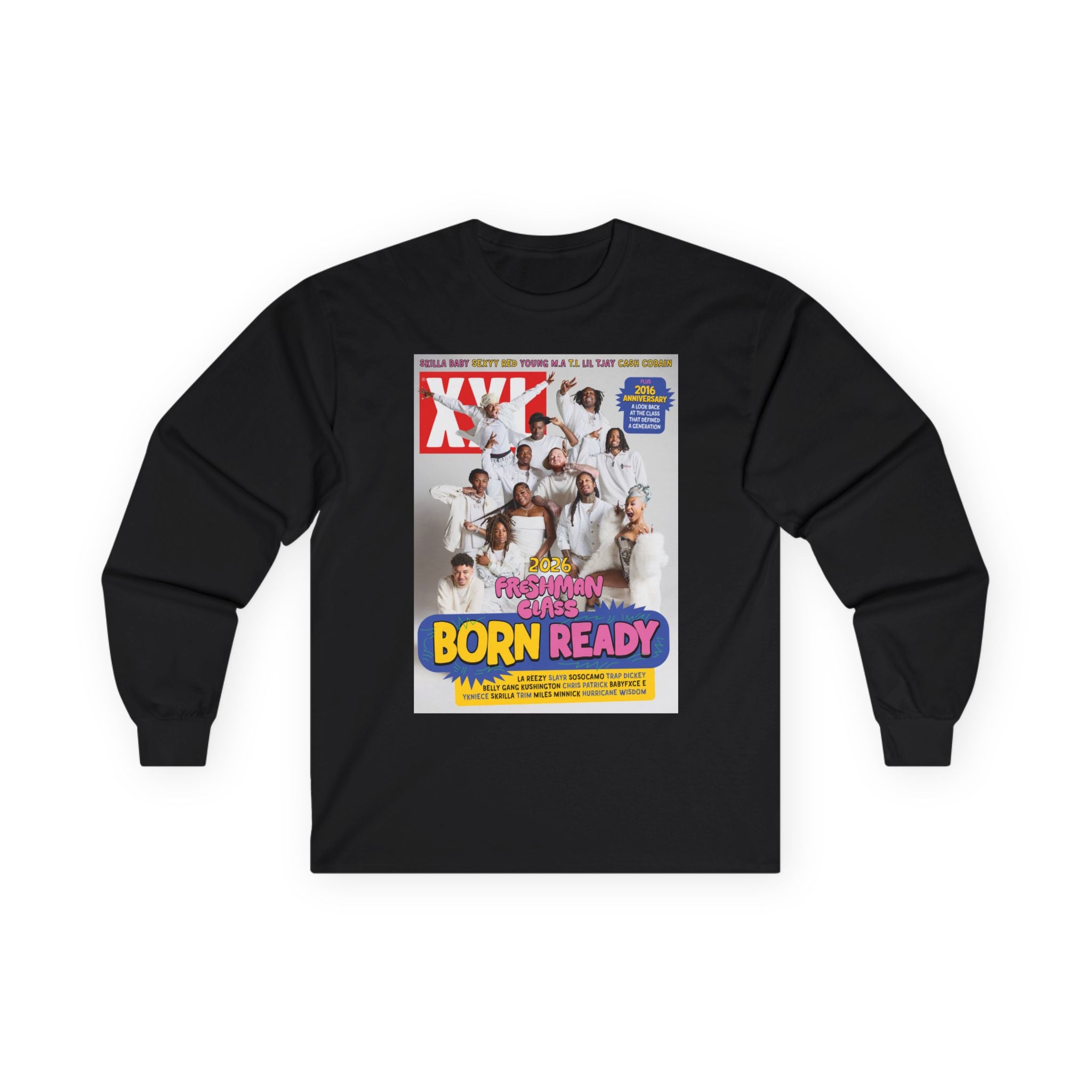 XXL Magazine Freshman Class 2026 Cover Long Sleeve Tee