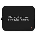Arguing Laptop Sleeve