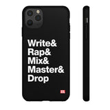 Write & Rap Phone Cases