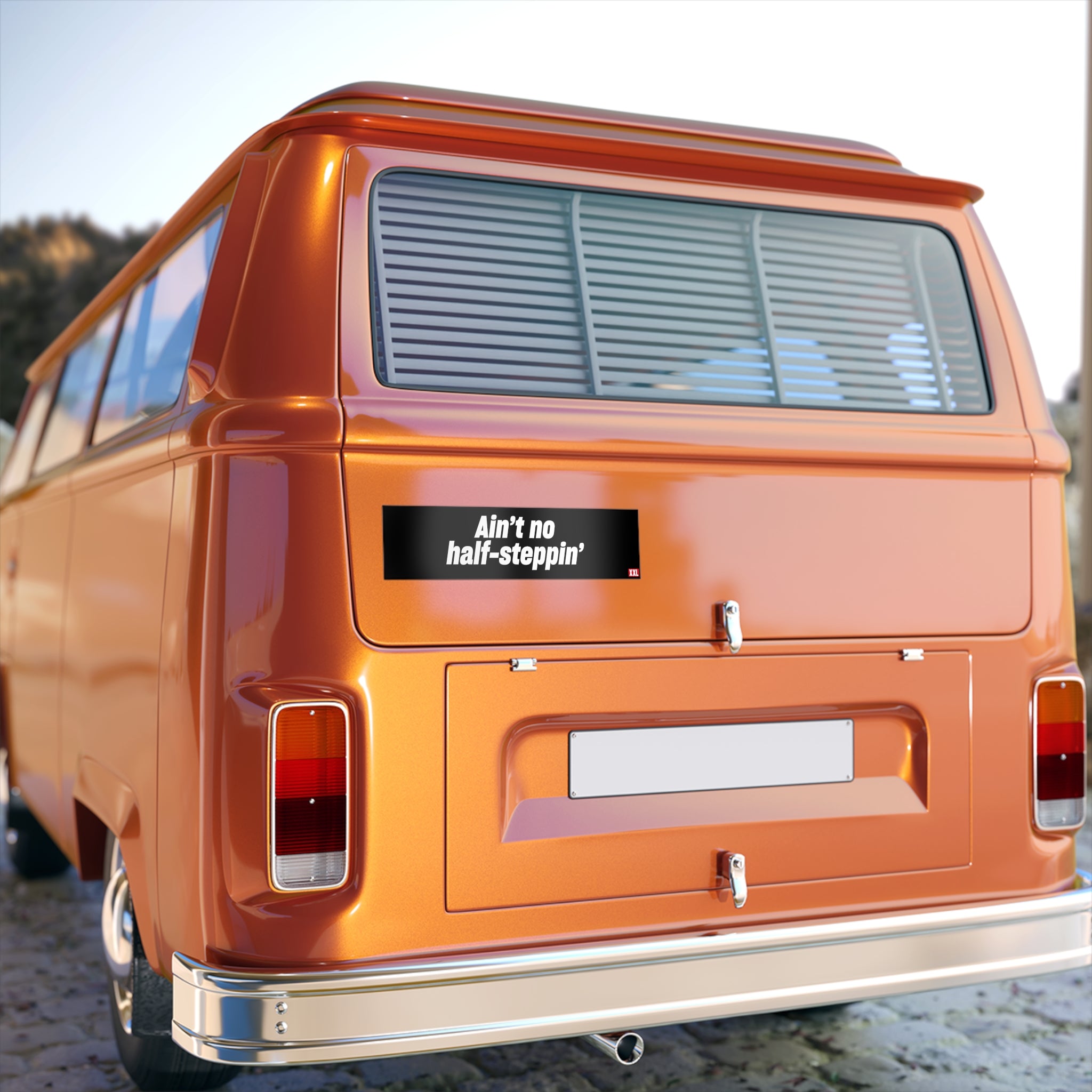 Ain't No Half Steppin' Bumper Sticker