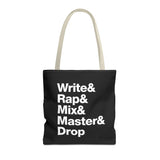 Write & Rap Tote Bag
