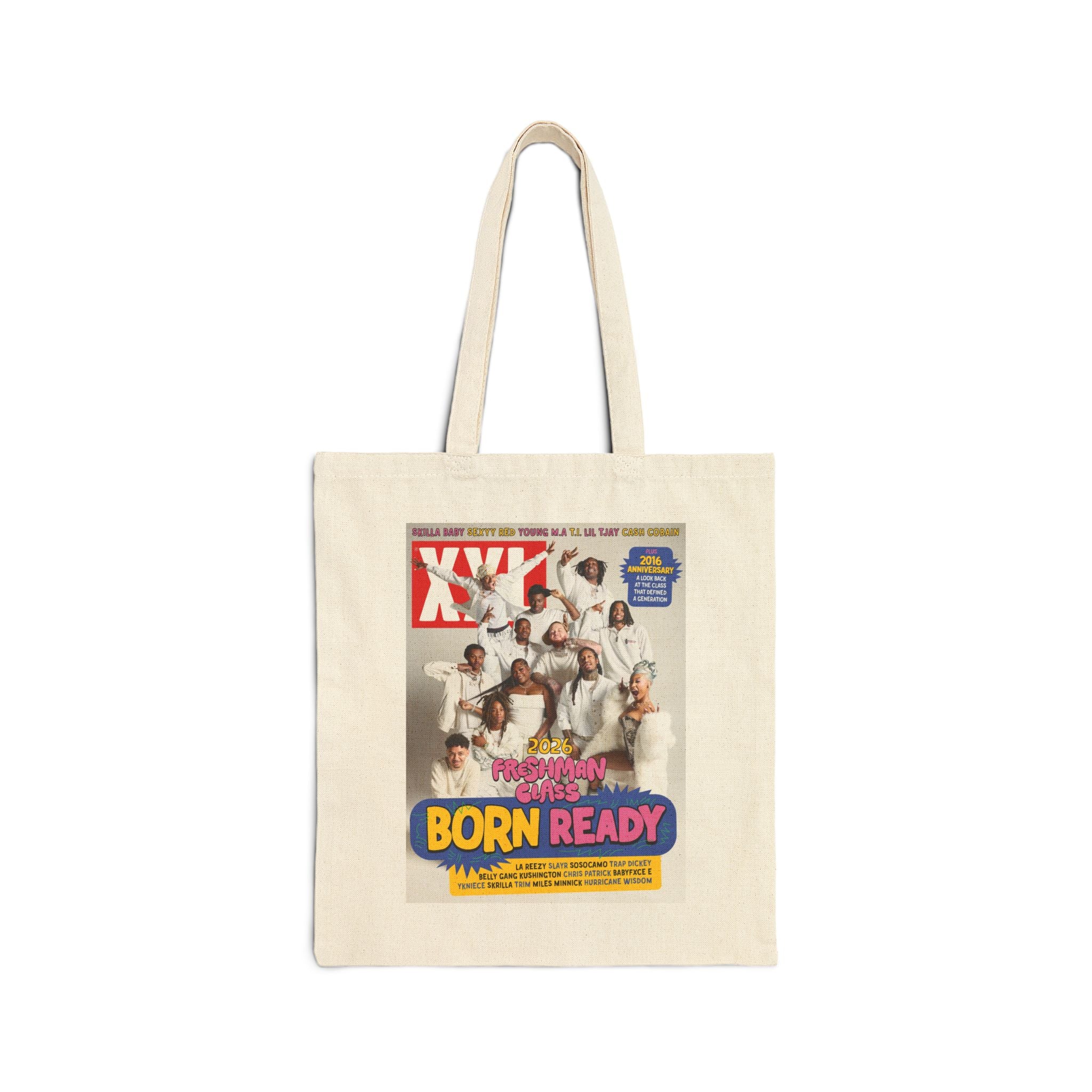 XXL Magazine Freshman Class 2026 Cover Canvas Tote Bag