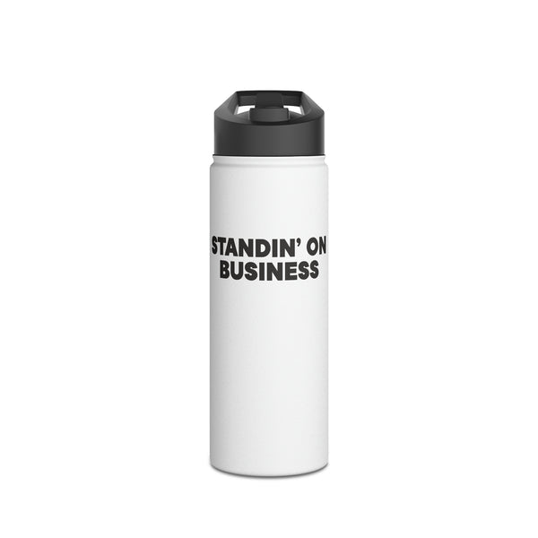 Standin' on Business Water Bottle
