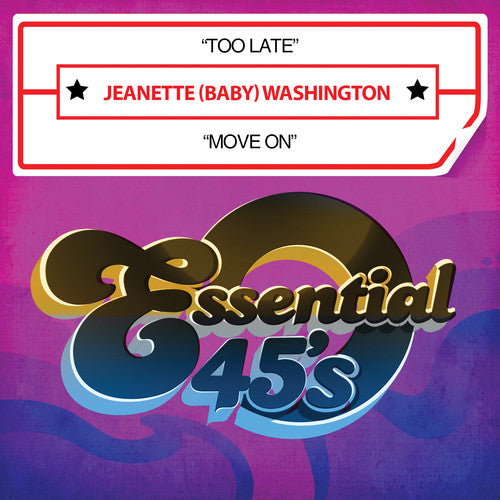 Jeanette Baby Washington - Too Late / Move on