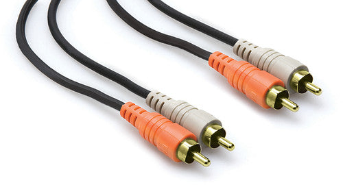 Hosa Stereo Interconnect Dual Rca to Same 3 M - Hosa Stereo CRA-203AU Interconnect Dual RCA to Same 3 M