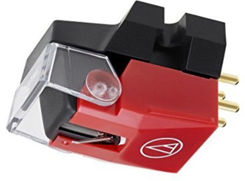 Audio Technica Vm540Ml Phono Cartridge - Audio Technica VM540ML Dual Moving Magnet Phono Cartridge with MicroLine Stylus (Black/Red)
