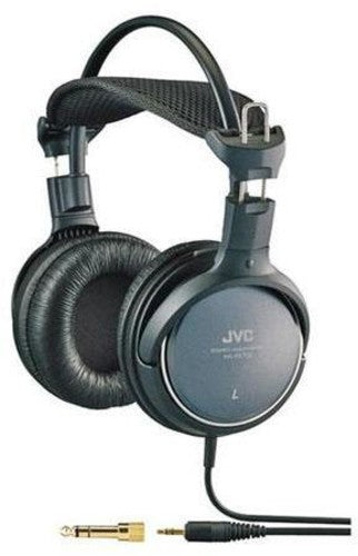 Jvc Harx700 Precision Sound Fl Sz Headphones Blk - JVC HARX700 Precision Sound Full-Size Around Ear Headphone 50mm Driver (Black)
