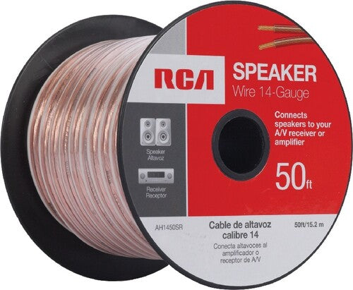 Rca Ah1450sr Speaker Wire 14 Guage 50 Foot - RCA AH1450SR Speaker Wire 14 Guage High Performance Wire 50 Foot