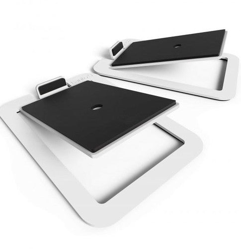 Kanto S4W Desktop Speaker Stands Midsize White - Kanto S4W Desktop Speaker Stands Midsize White