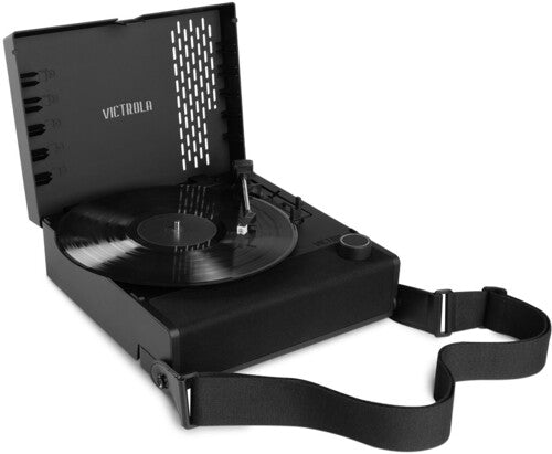 Victrola VSC-750SB Revolution GO Bluetooth Portable Record Player (s SPD) (Black)