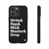 Write & Rap Phone Cases