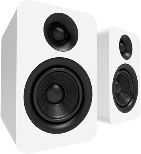 Kanto YUP4W Passive 140 Watt Bookshelf Speakers - Pair (White)