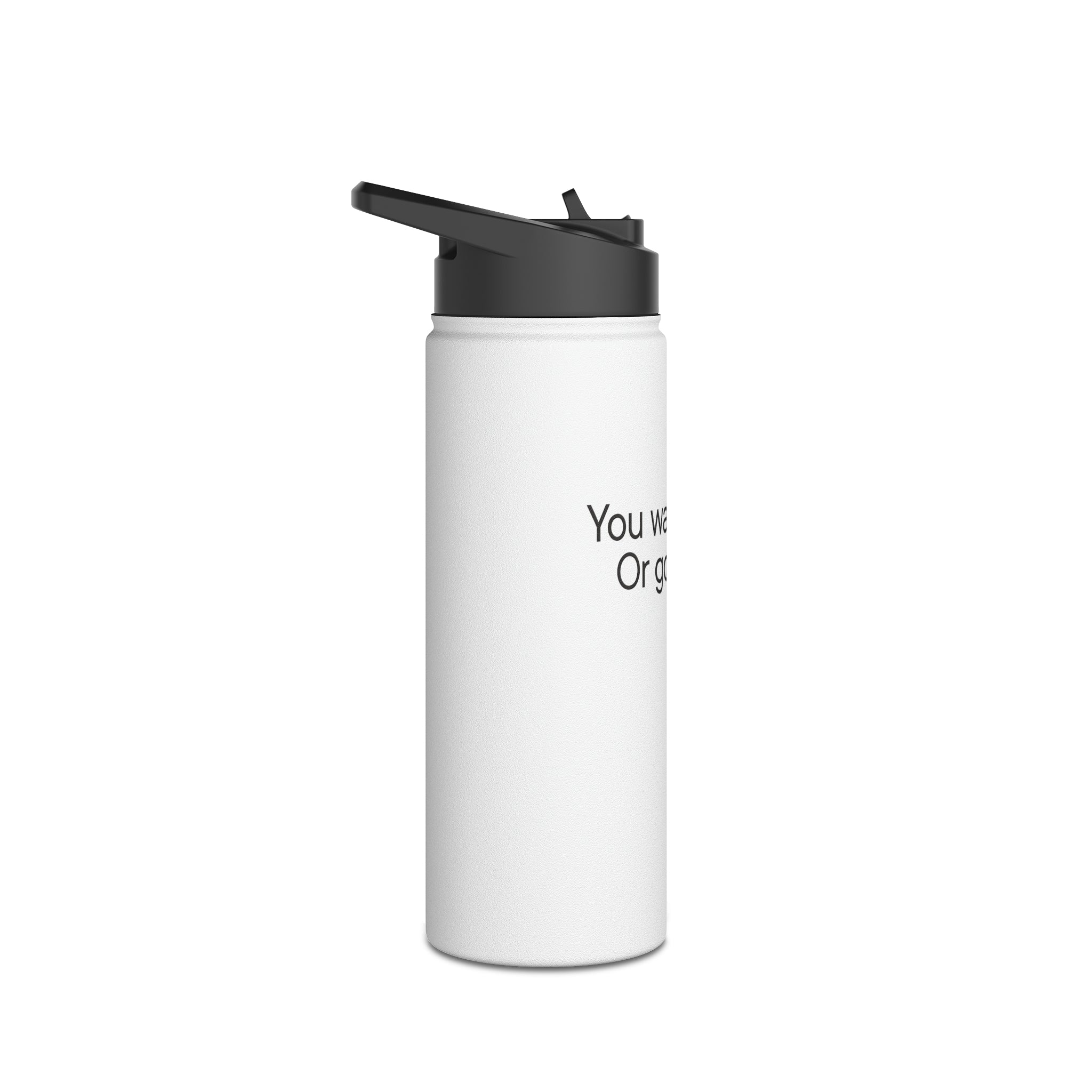 Talk or War Water Bottle