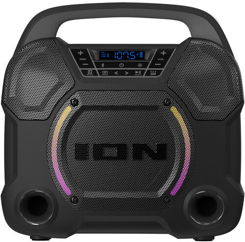 Ion Isp165B Trailblazer Roar Prtbl Bt Spkr 60W Blk - Ion ISP165B Trailblazer Roar Portable Bluetooth Speaker 60 Watts IPX5 (Black)