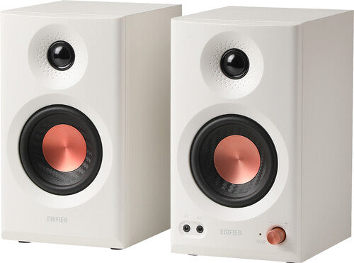 Edifier Mr3 Bt Studio Monitor Speakers 36W White - Edifier MR3 Bluetooth Powered Studio Monitor Speakers2.0 36 Watts (White)