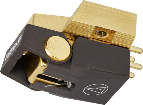 Audio Technica Atvm750Xshvmx Shibata Stylus Brown - Audio Technica AT-VM750xSH Dual Moving Magnet Phono Cartridge with Nude Shibata Stylus Brown/Gold