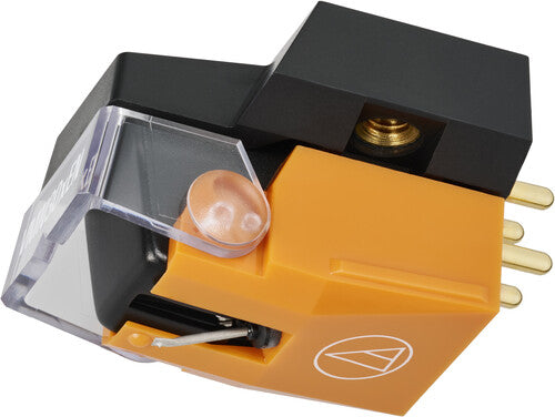 Audio Technica Atvm530Xenvmx Crtrdg Stylus Org - Audio Technica AT-VM530xEN Dual Moving Magnet Phono Cartridge with Nude Elliptical Stylus Orange/Black