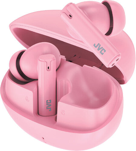 Jvc Ha-D6Tp Bluetooth True Wireless Earbuds Pink - JVC HA-D6TP Bluetooth 5.4 True Wireless Earbuds With Charging Case (Pink)