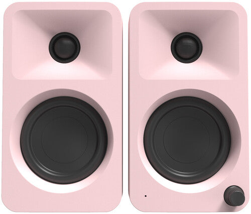 Kanto Oramp Bluetooth Desktop Speakers 100W Pink - Kanto ORAMP Bluetooth Powered Reference Desktop Speakers - 100 Watts (Pink)