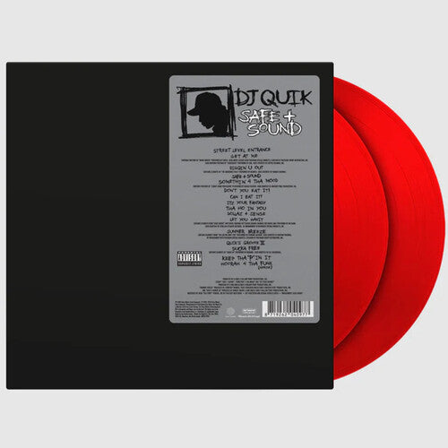 DJ Quik - Safe & Sound - Limited 180-Gram Translucent Red Colored Vinyl